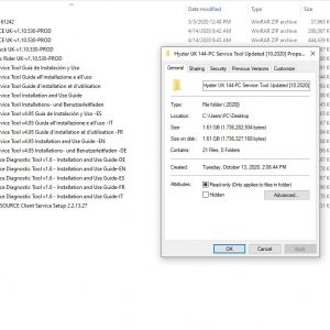 Hyster UK 144 PC Service Tool Updated 102020