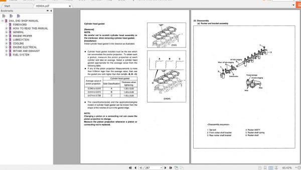 Hyundai D4A D4D Engine Service Manual 2