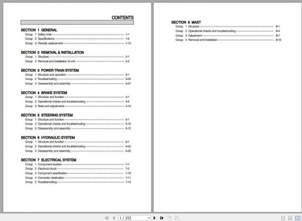 Hyundai Forklift 15D 9S 18D 9S 20D 9S Service Manual 2