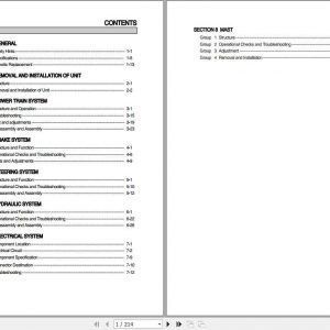 Hyundai Forklift 15LC 7A 18LC 7A 20LC 7A Service Manual 1