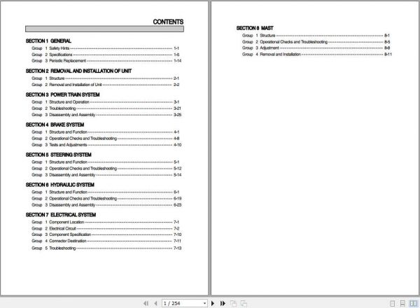 Hyundai Forklift 20LGC 7 25LGC 7 30LGC 7 Service Manual 1