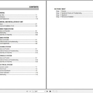 Hyundai Forklift 25LF 7 30LF 7 33LF 7 Service Manual 1