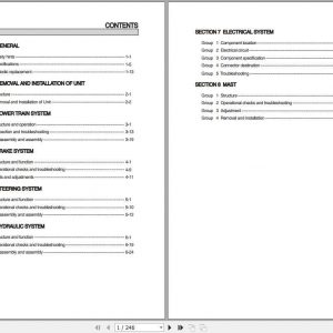Hyundai Forklift 35DDS 7 40DDS 7 45DDS 7 Service Manual 1