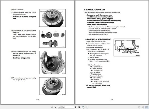 Hyundai Forklift 35L 7 40L 7 45L 7 Service Manual 3