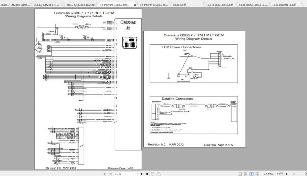 Hyundai Forklift Cummins Engine Electric Circuit 2