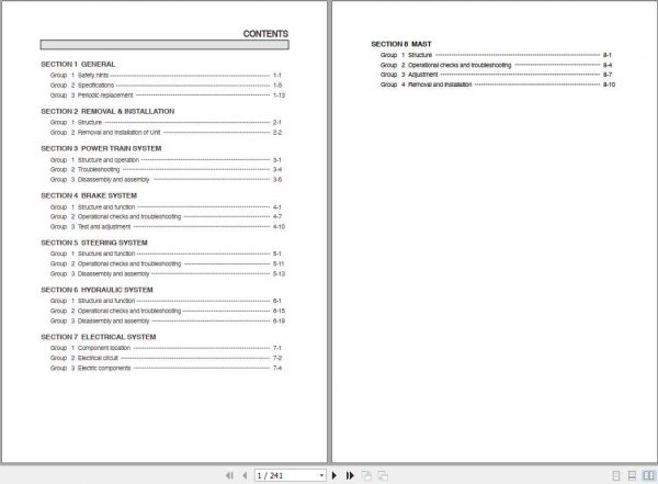 Hyundai Forklift HBF15 3 HBF18 3 Service Manual 1