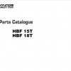 Hyundai Forklift Truck HBF15 18T Parts ManualENKO 3