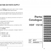 Hyundai Forklift Truck HDF15 18 Parts ManualENKO 2