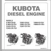 Hyundai Kubota V2403 V3800 Engine Operators Manual 1