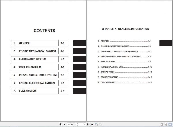 Hyundai Model D4B Engine Shop Manual 2