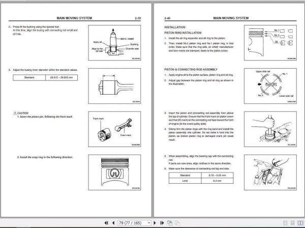 Hyundai Model D4B Engine Shop Manual 3
