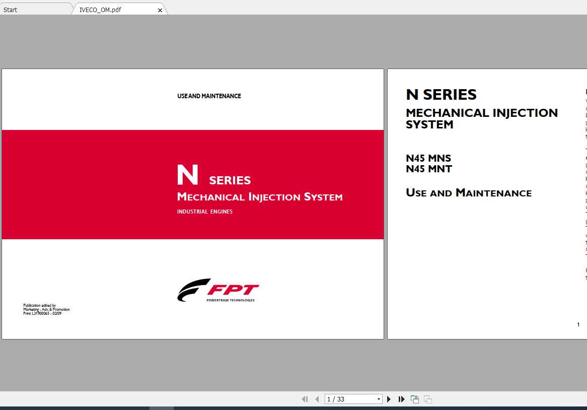 Hyundai N45 MNS MNT Use Maintenance Manual 1