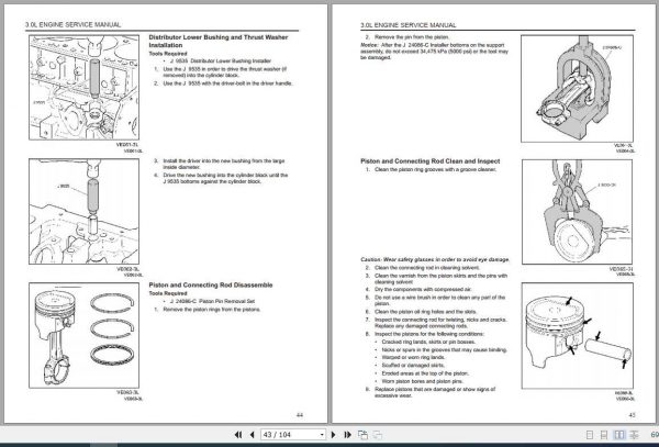Hyundai PSI 30L Mechanical Engine Service Repair Manual 2