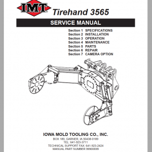 IMT Tirehand 3565 Service Manual