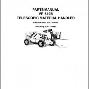 Ingersoll Rand VR 642B Telehandler Parts ManualEN 1