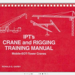 Ipt Crane and Rigging Mobile Eot ToWer Training Manual 14DbwA
