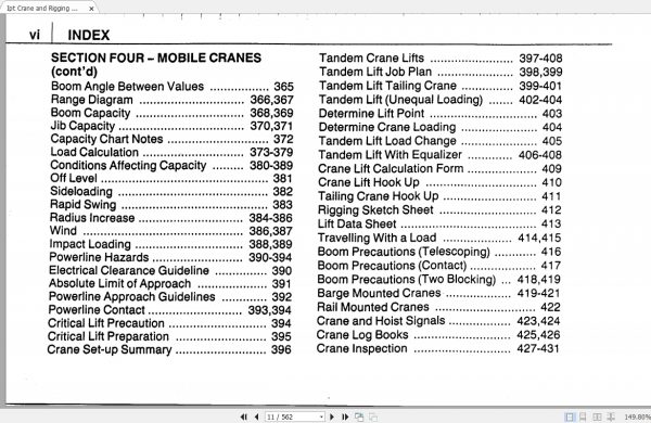 Ipt Crane and Rigging Mobile Eot ToWer Training Manual 3bO04g