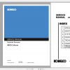 Kobelco Hydraulic Excavator 80CS 2 Acera Service ManualS5LF0012601 1