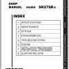 Kobelco Hydraulic Excavator SK27SR 5 Shop ManualS5PV0013E01OPT 1