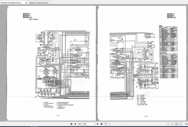Kobelco Hydraulic Excavator SK60V SK220LCV Service Handbook 3