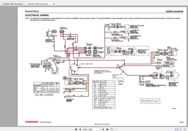 Kobelco Mini Excavator SK40SR 5 SK50SR 5 Shop Manual 3