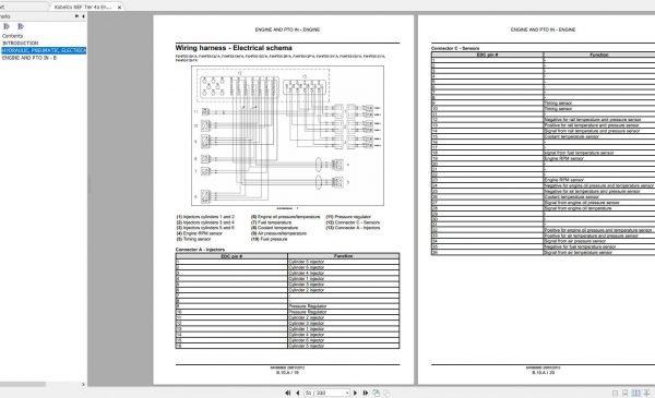 Kobelco NEF Tier 4a EngineF4DFE613 Service Manual84586860 3