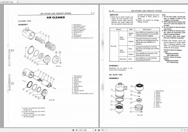 Kobelco PE6 PE6T Nissan Diesel Engine Service Manual 3