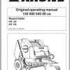 Krone Round Baler KR125 KR155 Operating Manual 1