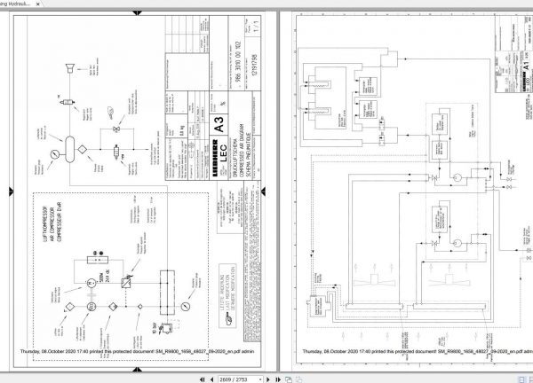 Liebherr Mining Hydraulic Excavator R9800 Type1658 Service Manual09 2020 5