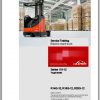 Linde Electric Reach Truck R14G 12 R16G 12 R20G 12 Service Training 2