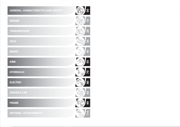 Manitou Cylinder Handler 4T CH4 Repair Manual647166EN 2