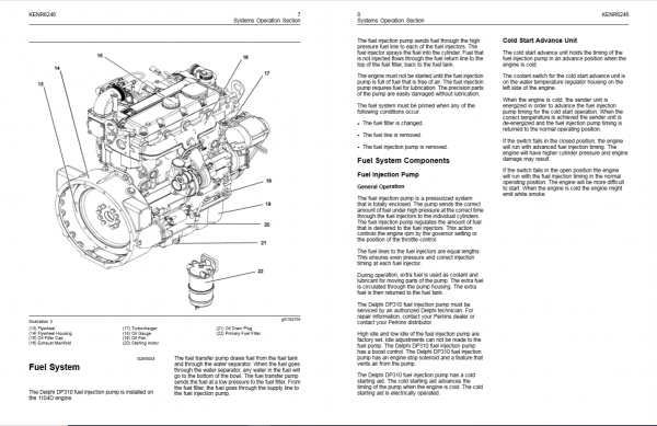 Manitou Engine 1104D Euro 3 80CV100CV Repair Manual647016EN 3