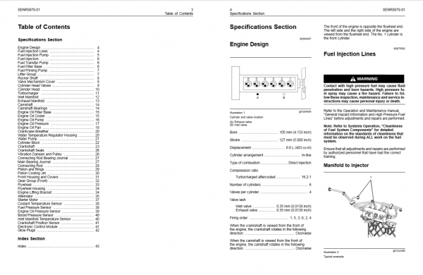 Manitou Engine 1106D Euro3 Perkins Engine Repair Manual647413EN 2 1