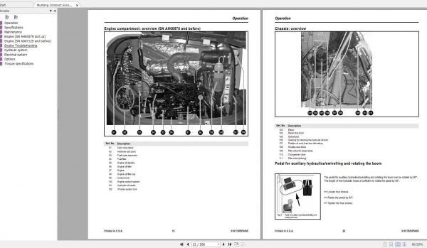 Manitou Excavators Loaders Service Manuals DVD 2020 3
