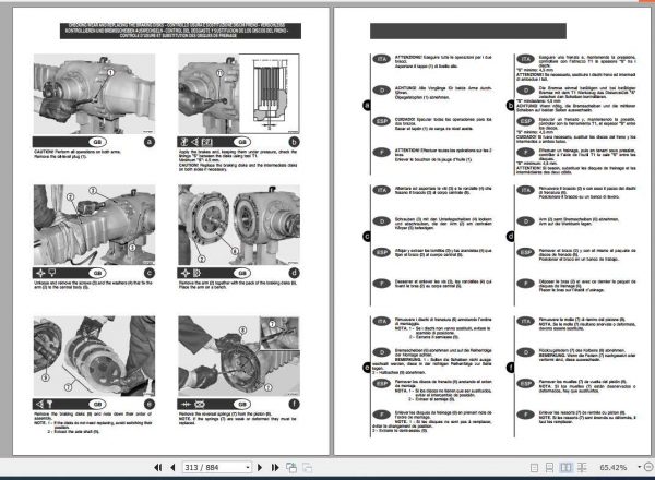 Manitou M26 M50 MC30 MC79 Series 3 E2 Repair Manual 2