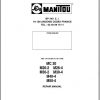Manitou M26M30 2 M26M50 4 MC30 Repair Manual547518EN 1