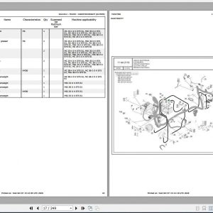 Manitou MC MSI 25 30 35 D K ST5 S1 Spare Parts Catalog647839 2