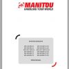 Manitou ME 418 420 425 445 450 48V 80V S3 US Repair Manual647561EN 1