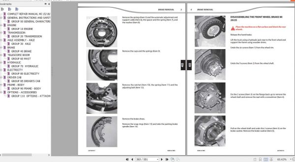 Manitou MI 15G 18G 20G 25G 30G 35G S2 US Repair Manual647679EN 3