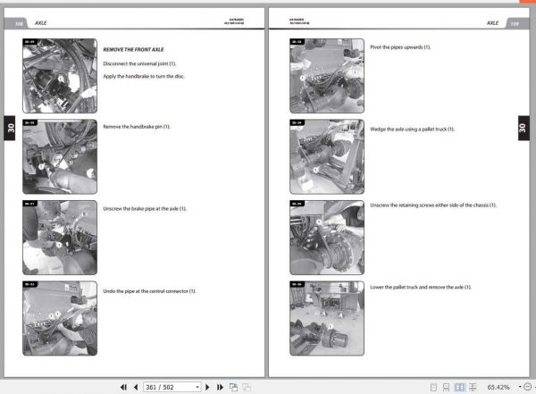Manitou MI MI X 50 60 70 80 100 Repair Manual647645EN 3
