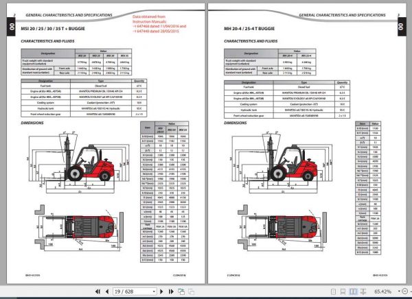 Manitou MSI 20 25 30 35 T Repair Manual647473EN 2