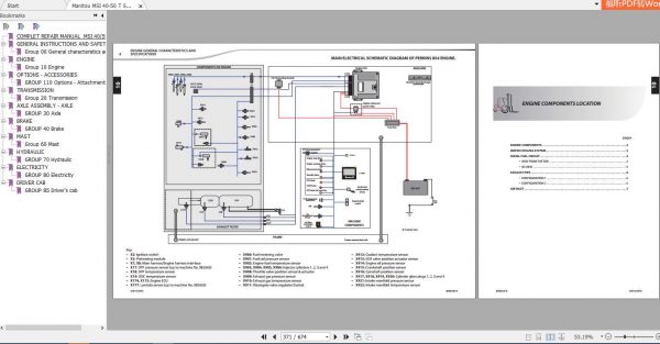 Manitou MSI 40 50 T S3 ST3B Repair Manual647180EN 3