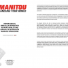 Manitou Telescopic Forklift MRT 1432 2540 Type 212357 Repair ManualG01017009EN 2