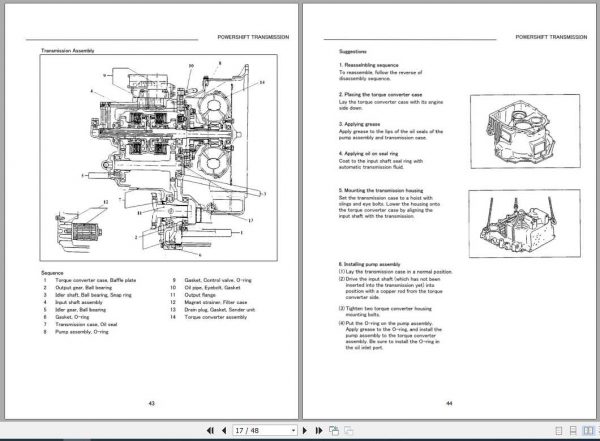 Manitou Y48130X Y43160X Y8140X Y48150X Repair Manual647119EN 2