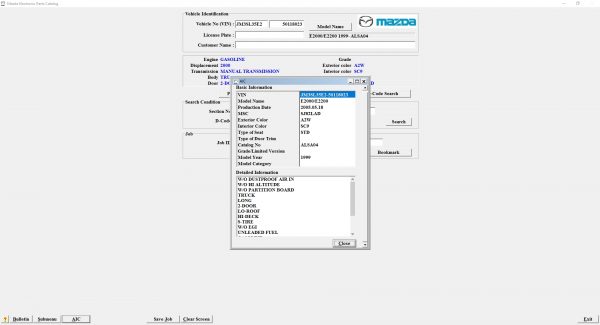 Mazda GENERAL EPC 09.2020 Spare Parts Catalog 10