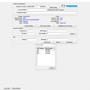 Mazda GENERAL EPC 09.2020 Spare Parts Catalog 6