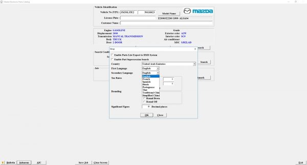 Mazda GENERAL EPC 09.2020 Spare Parts Catalog 8