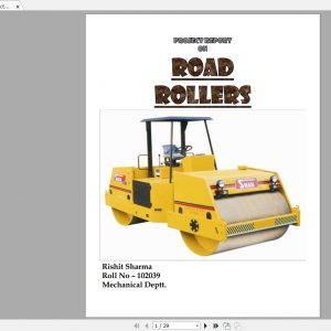 Mit Road Rollers Project Report 1