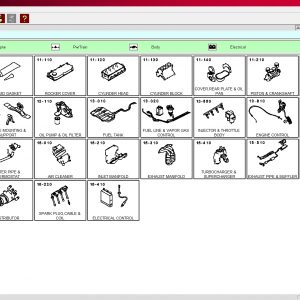 Mitsubishi ASA Europe G.Export USA Japan 10.2020 COMPLETE SET EPC Spare Parts Catalog 12