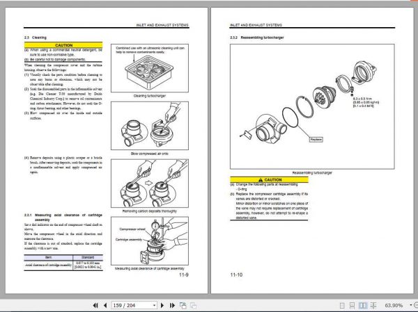 Mitsubishi Diesel Engine S6S Y3T61HF S6S Y3T62HF Service Manual 2